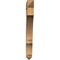 Ekena Millwork Balboa Arts & Crafts Rough Sawn Bracket, Western Red Cedar, 4"W x 34"D x 38"H BKT04X34X38BOA03RWR - alternate 3